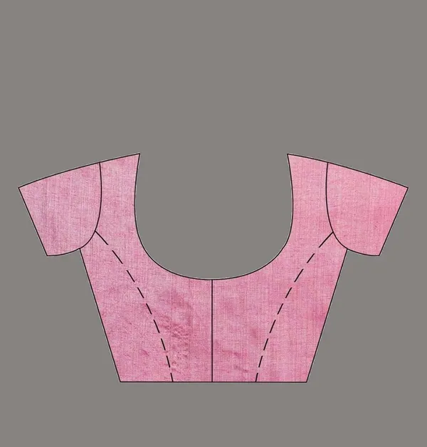 Baby_Pink_Handloom_Tissue_Saree_Ethnic_Wear_For_Occassional_Use_Glossy_Silk_And_Very_Light_Weight_Wear_For_Women