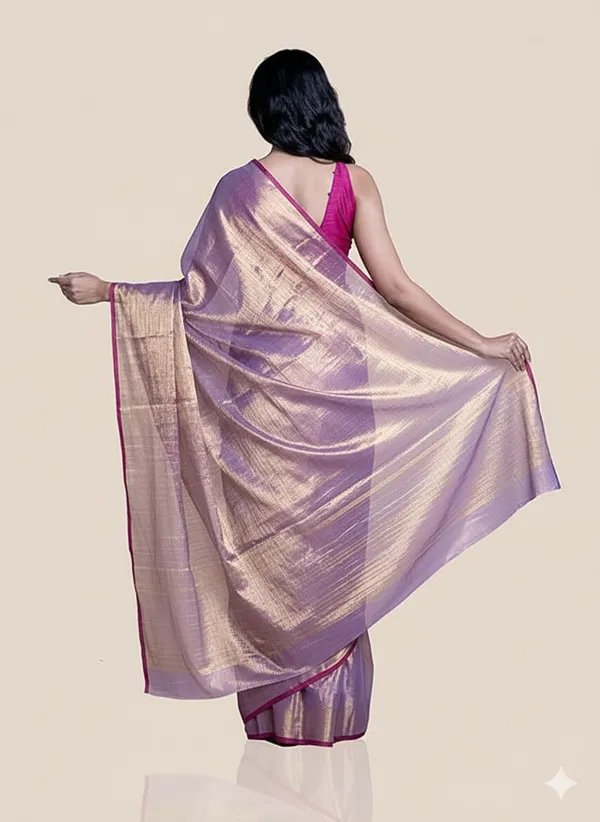 Purple_Glossy_Handloom_Tissue_Saree_Premium_Ethnic_Wear_Lightweight_&_Elegant_Perfect_For_Festive_&_Wedding_Looks_For_Women
