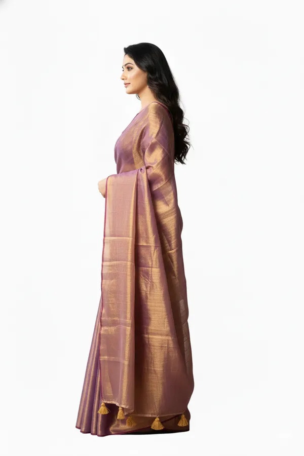 Purple_Glossy_Handloom_Tissue_Saree_Premium_Ethnic_Wear_Lightweight_&_Elegant_Perfect_For_Festive_&_Wedding_Looks_For_Women