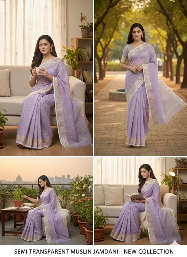 Light_Purple_Cotton_Silk_Hand_Printed_Handloom_Saree_Without_Blouse_For_Women