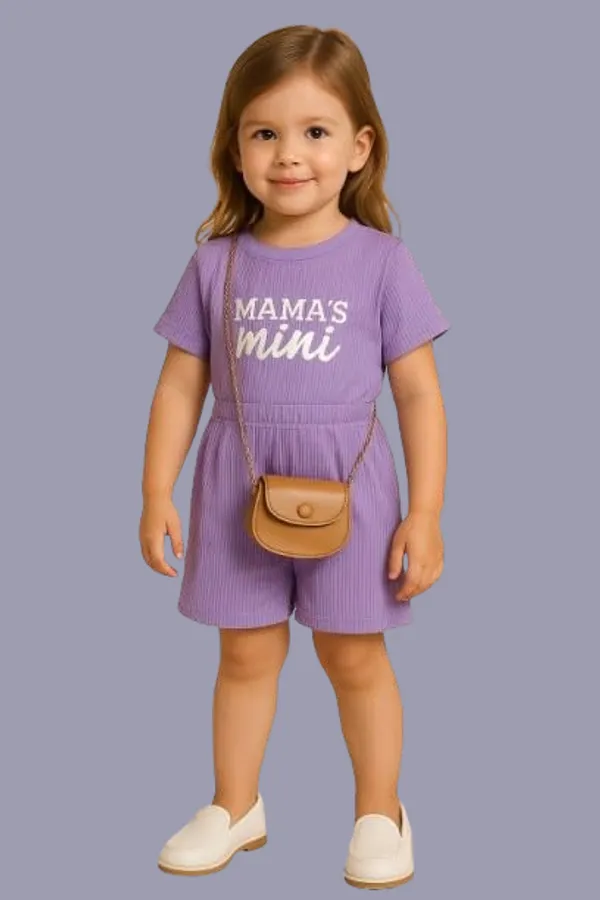 Purple_Ramiaaz_Solid_Cotton_Blend_Style_Top_And_Shorts_Set_For_Girls