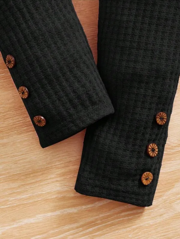 Black_Ramiaaz_Solid_Cotton_Blend_Style_Top_And_Pant_Set_For_Girls