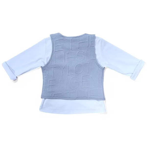 Grey_&_White_Ramiaaz_Solid_Cotton_Blend_Blazer_Style_T_Shirt_And_Pant_Set_With_Bow_Tie_Toddlers_For_Boys