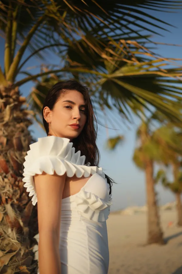 White_Ivory_Allure_One-Shoulder_Swimsuit_Elegant_Ruffle_Swimwear_For_Women
