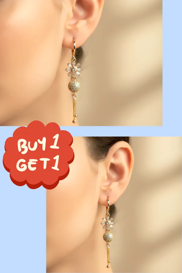 Buy_1_Get_1_Free_Rose_Gold_American_Diamond_Divariva_Earrings_For_Women