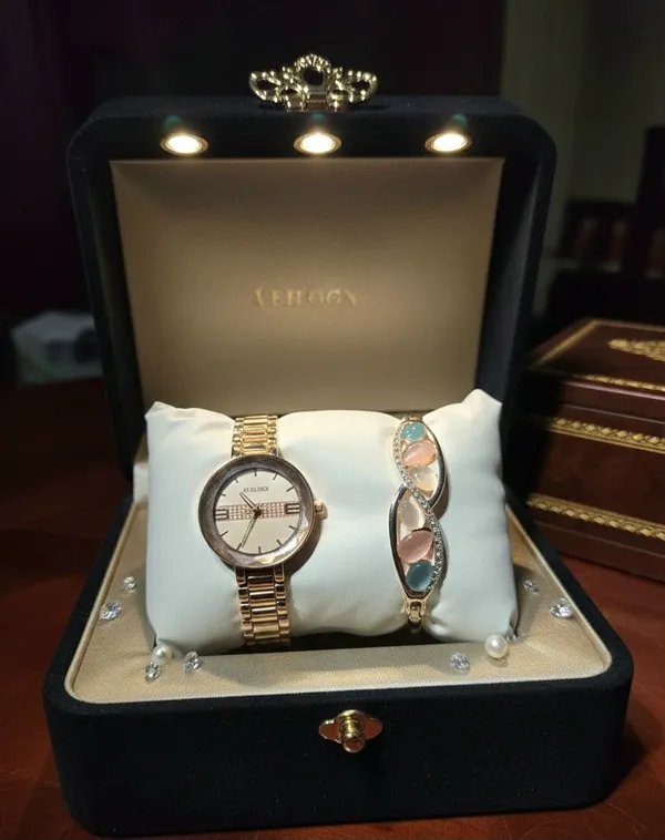 Rose_Golden_Color_Alloy_Royalegrace_Women_Watch_With_Bracelet_For_Women