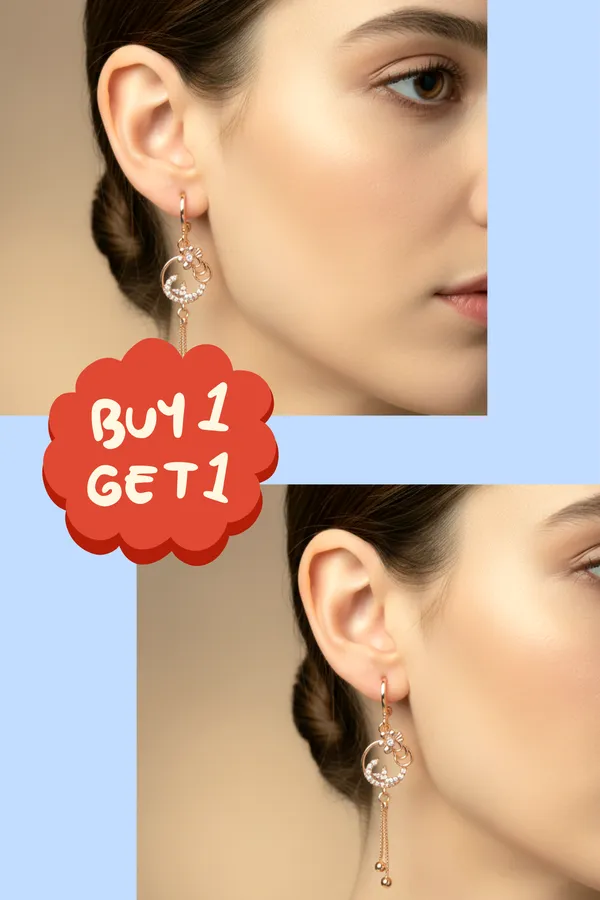 Buy_1_Get_1_Free_Rose_Gold_American_Diamond_Flashaura_Earrings_For_Women
