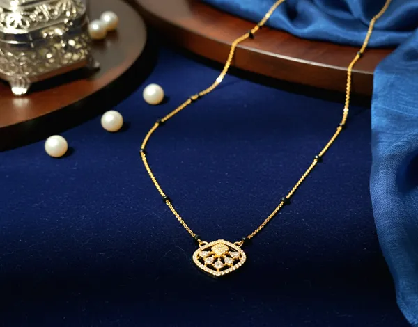 Golden_High_Quality_Nisha_Mangalsutra_For_Women