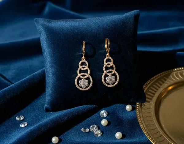Rose_Gold_American_Diamond_Sparkleaura_Earrings_For_Women