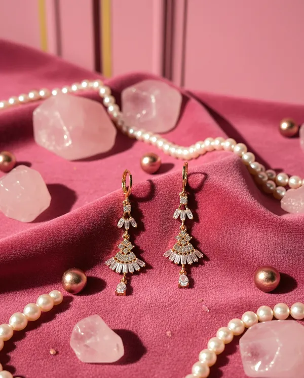 Rose_Gold_American_Diamond_Crystalbloom_Earrings_For_Women
