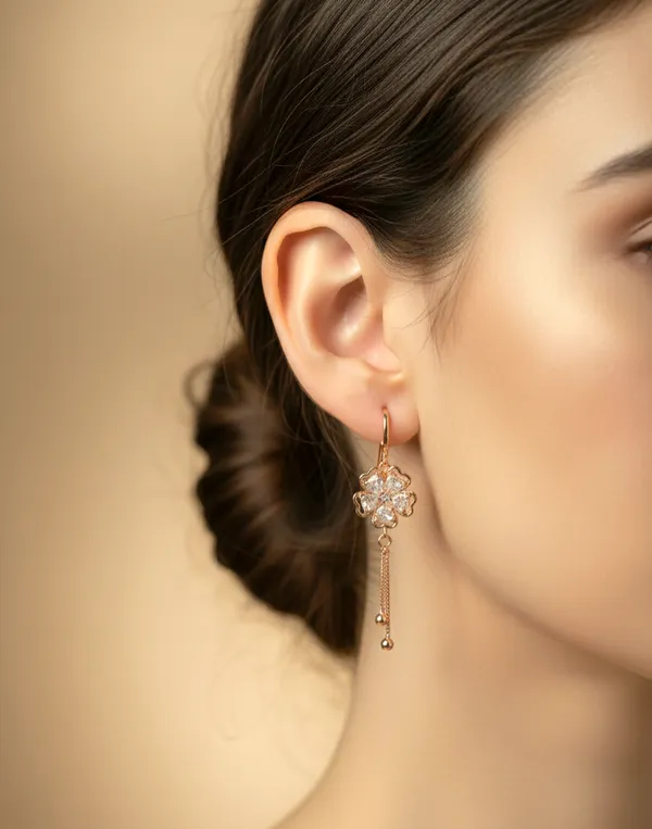 Rose_Gold_American_Diamond_Diamondaura_Luxe_Earrings_For_Women