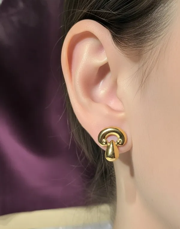 Golden_Mona_Earring_For_Women