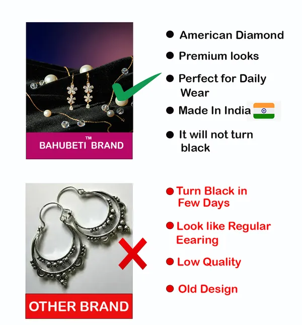 Buy_1_Get_1_Free_Rose_Gold_American_Diamond_Sparkedge_Earrings_For_Women