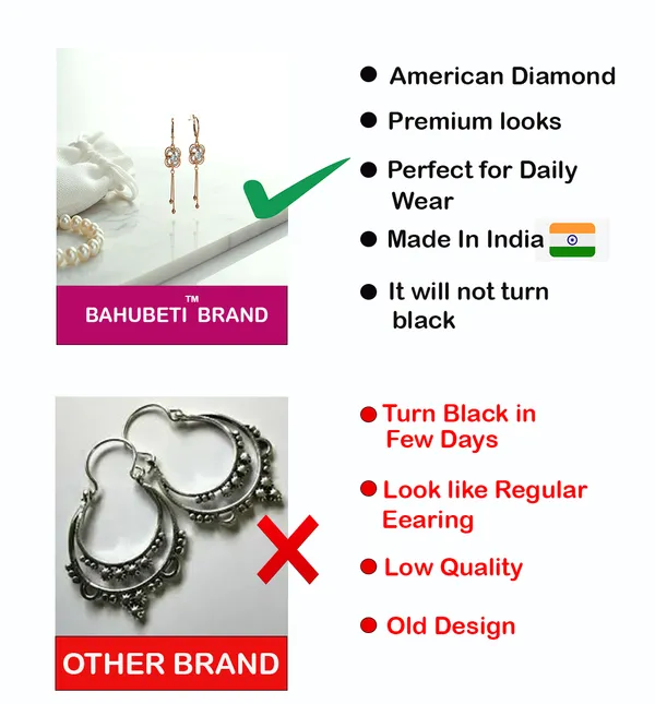 Buy_1_Get_1_Free_Rose_Gold_American_Diamond_Flashaura_Earrings_For_Women
