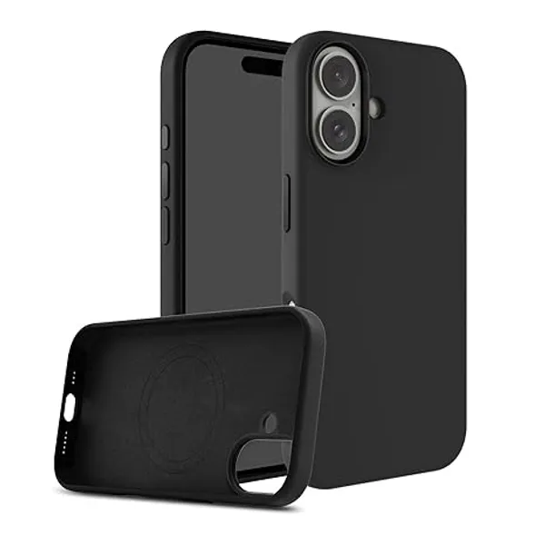 Premium_Silky_Silicone_Black_Case_Modern_Grip_Cover_For_Iphone_16