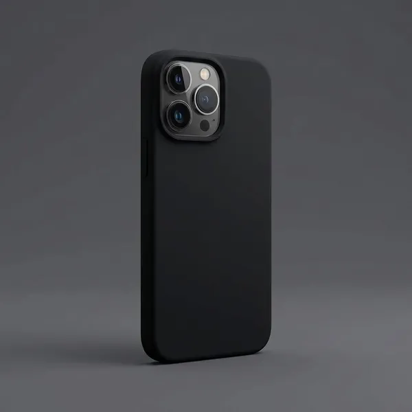 Premium_Black_Silky_Silicone_Case_Full_Protection_For_Iphone_12_Pro