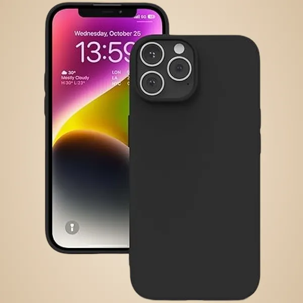 Luxurious_Silky_Silicone_Black_Case_Premium_Grip_Shield_For_Iphone_13_Pro