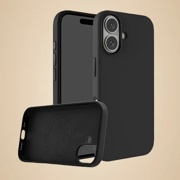 Premium_Silky_Silicone_Black_Case_Modern_Grip_Cover_For_Iphone_16