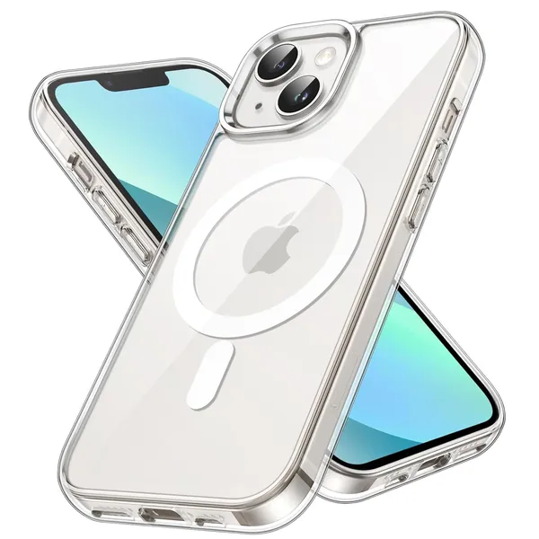 Iphone_13_Evoclear_Magsafe_Pristine_Clear_Shield_Advanced_Uv_Protection_&_Magsafe_For_Iphone