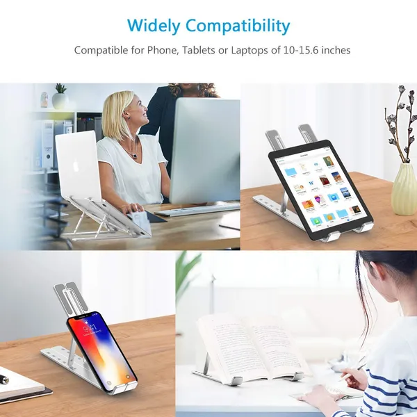 Foldable_Aluminum_Laptop_Stand_Adjustable_Height_55_155Mm_Portable_Tablet_Phone_Holder_For_10_15.6_Inch_Macbook_Ipad_Dell_Hp_Lenovo_Ergonomic_Desk_Stand_Silver