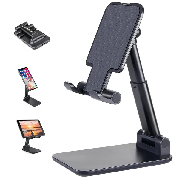 Foldable_Desktop_Phone_Holder_Height_Adjustable_Cell_Phone_Stand_For_Desk_135_Degree_Angle_Portable_Tablet_Cradle_For_Mobile_Phones_&_Tablets_India