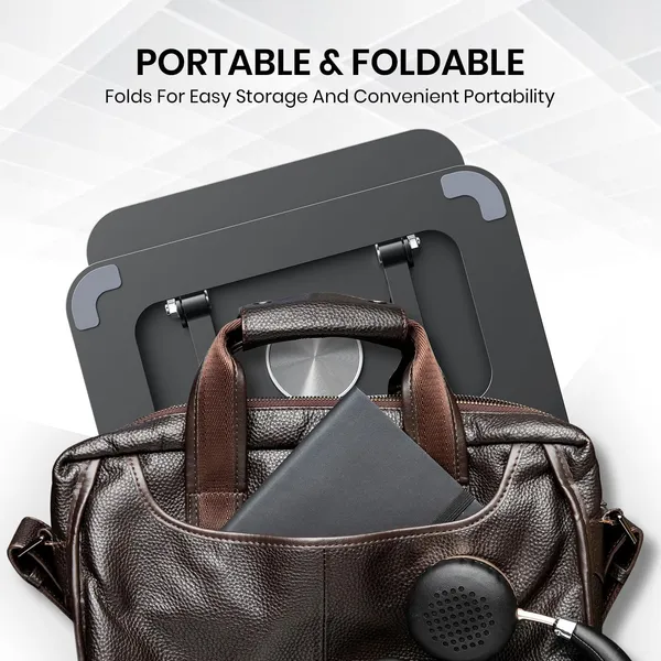 Grey_And_Black_Metal_Tablet_Stand_360_Degree_Rotating_Base_Height_&_Angle_Adjustable_Supports_Up_To_12_Inch_Tablets_&_5Kg_Load_Foldable_&_Portable_Anti_Slip_Pads