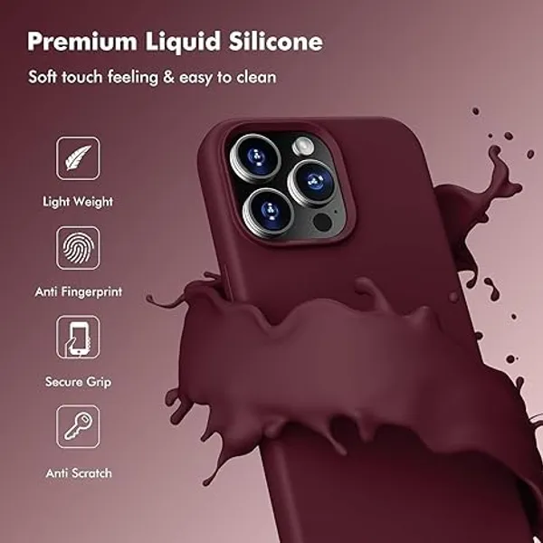 Ultimate_Maroon_Silky_Silicone_Case_Flagship_Shield_For_Iphone_16_Pro_Max