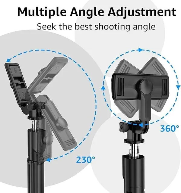 R1_L_Selfie_Stick_Tripod_1.7M_Long_Bluetooth_Remote_Included_Foldable_Phone_Holder_With_Stable_Base_Universal_For_Android_Ios_Black_For_Youtube_Reels_Group_Photos_India