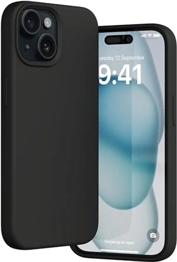 Soft_Touch_Premium_Silicone_Black_Case_Enhanced_Grip_Cover_For_Iphone_15_Plus