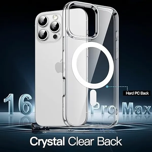Iphone_16_Pro_Evoclear_Magsafe_Flawless_Transparent_Case_Eternal_Anti_Yellowing_For_Iphone
