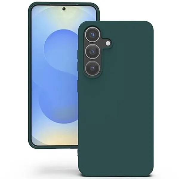 Samsung_S25_Silicon_Green_Mobile_Cover_Case