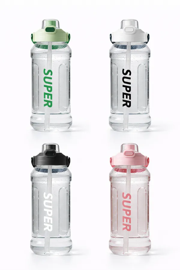 Green_Plastic_Water_Bottle_Premium_Large-Capacity_Water_Cup_For_Everyone,_Kids_,_Man_And_Women