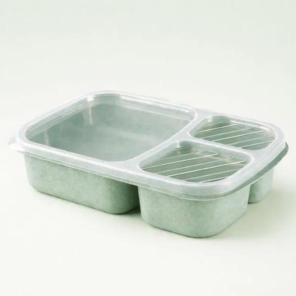 Green_Plastic_Lunch_Box_Premium_Candy_Compartmented_Non-Odor_Lunch_Box_Four-Compartment_For_Everyone,_Kids_,_Man_And_Women