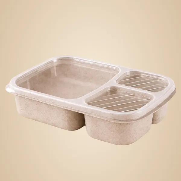 Beige_Plastic_Lunch_Box_Premium_Candy_Compartmented_Non-Odor_Lunch_Box_Four-Compartment_For_Everyone,_Kids_,_Man_And_Women