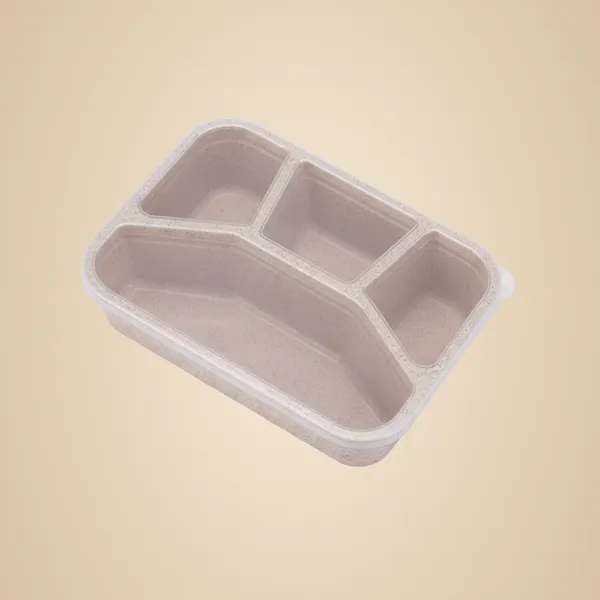 4-Compartment_Lunch_Box-Beige_Plastic_Lunch_Box_Premium_Candy_Compartmented_Non-Odor_Lunch_Box_Four-Compartment_For_Everyone,_Kids_,_Man_And_Women