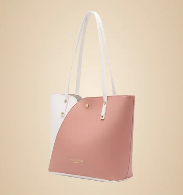 White_With_Powder_Pu_Leather_Premium_Women_Hand_Bag_For_Everyone,_Kids_,_Man_And_Women