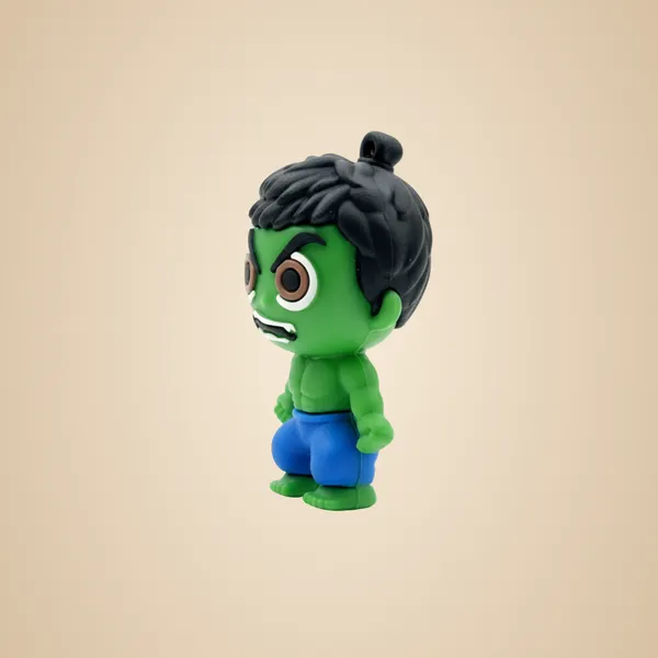 Q_Version_Of_Marvel-Hulk_Plastic_Premium_Doll_Pendant_For_Everyone,_Kids_,_Man_And_Women