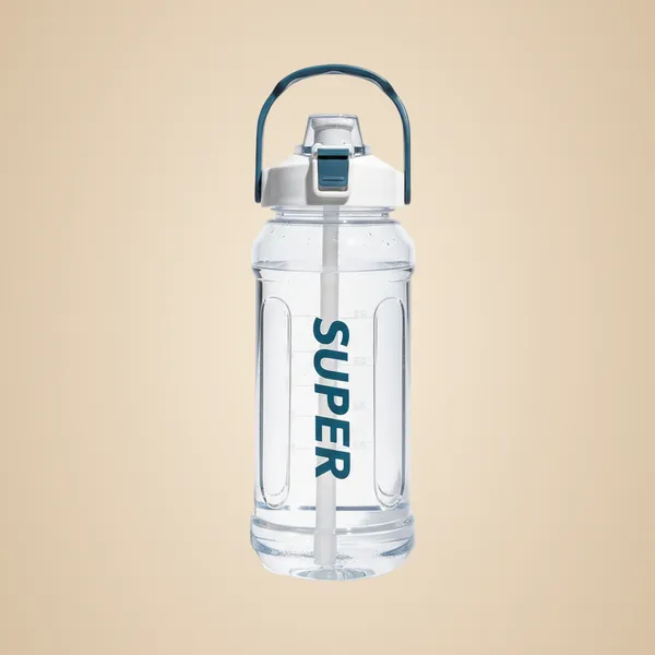 White_Plastic_Water_Bottle_Premium_Large-Capacity_Water_Cup_For_Everyone,_Kids_,_Man_And_Women