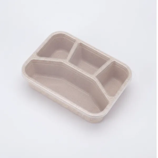 4-Compartment_Lunch_Box-Beige_Plastic_Lunch_Box_Premium_Candy_Compartmented_Non-Odor_Lunch_Box_Four-Compartment_For_Everyone,_Kids_,_Man_And_Women