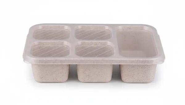 Beige_Plastic_Lunch_Box_Premium_Candy_Compartmented_Non-Odor_Lunch_Box_Four-Compartment_For_Everyone,_Kids_,_Man_And_Women