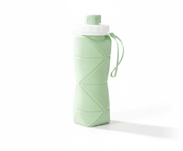 Green_Plastic_Water_Bottle_Premium_Silicone_Folding_Water_Cup_Portable_For_Everyone,_Kids_,_Man_And_Women