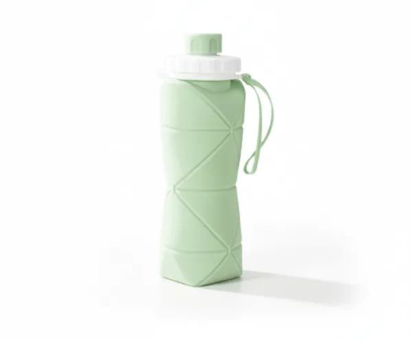 Green_Plastic_Water_Bottle_Premium_Silicone_Folding_Water_Cup_Portable_For_Everyone,_Kids_,_Man_And_Women