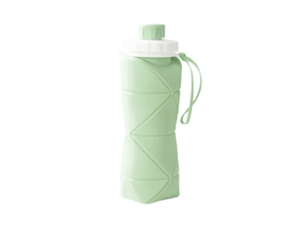 Green_Plastic_Water_Bottle_Premium_Silicone_Folding_Water_Cup_Portable_For_Everyone,_Kids_,_Man_And_Women
