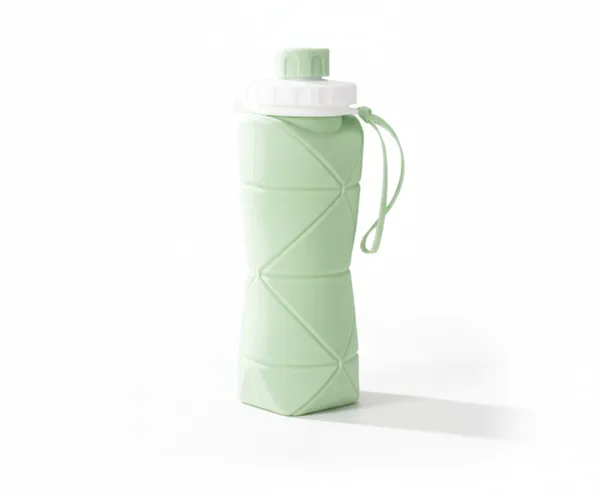 Green_Plastic_Water_Bottle_Premium_Silicone_Folding_Water_Cup_Portable_For_Everyone,_Kids_,_Man_And_Women