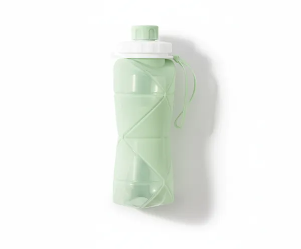 Green_Plastic_Water_Bottle_Premium_Silicone_Folding_Water_Cup_Portable_For_Everyone,_Kids_,_Man_And_Women