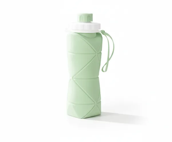 Green_Plastic_Water_Bottle_Premium_Silicone_Folding_Water_Cup_Portable_For_Everyone,_Kids_,_Man_And_Women