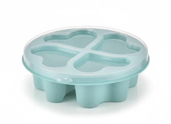 Green_Plastic_Lunch_Box_Premium_Candy_Compartmented_Non-Odor_Lunch_Box_Four-Compartment_For_Everyone,_Kids_,_Man_And_Women