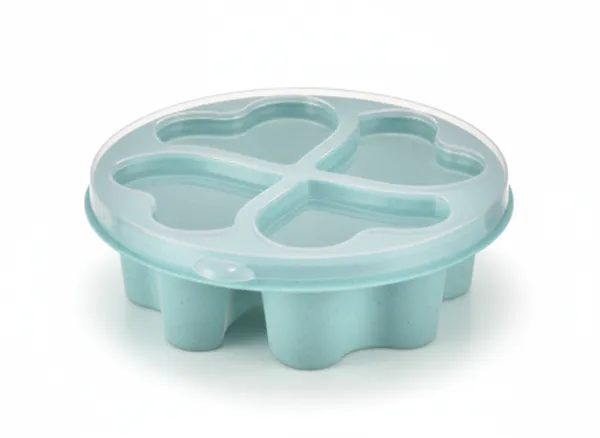 Green_Plastic_Lunch_Box_Premium_Candy_Compartmented_Non-Odor_Lunch_Box_Four-Compartment_For_Everyone,_Kids_,_Man_And_Women