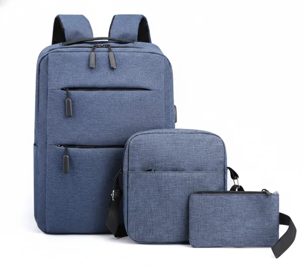 Dark_Blue_Polyster_Oxford_Premium_Cross-Border_Casual_Men'S_Backpack_Three-Piece_Outdoor_Charging_For_Everyone,_Kids_,_Man_And_Women