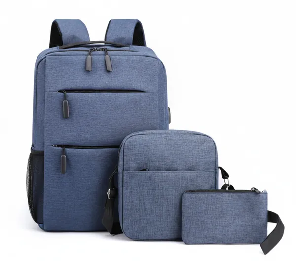 Dark_Blue_Polyster_Oxford_Premium_Cross-Border_Casual_Men'S_Backpack_Three-Piece_Outdoor_Charging_For_Everyone,_Kids_,_Man_And_Women